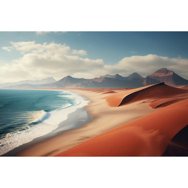 Beach Dunes Canvas